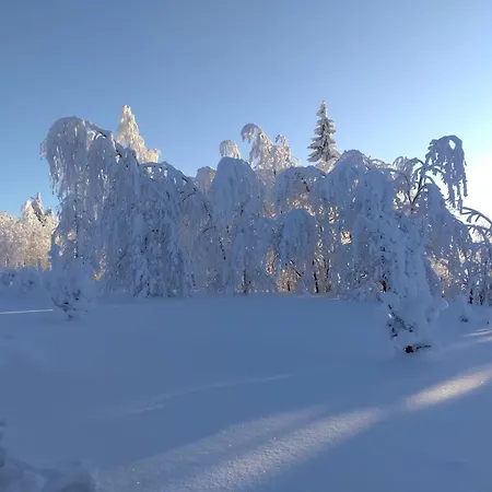 Horská chata Tunnelmallinen Moekki Saunalla Korholanmäki